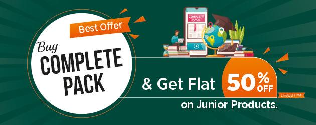 Buy Complete Pack : Get Flat 50% off on Junior Products