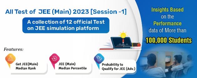 All Tests of JEE- MAIN 2023 [Session-1]